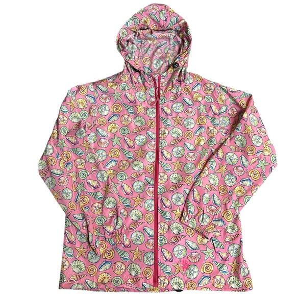 Simply Southern Jackets & Blazers - Simply Southern Full Zip Shell Windbreaker Rain Jacket Size Large